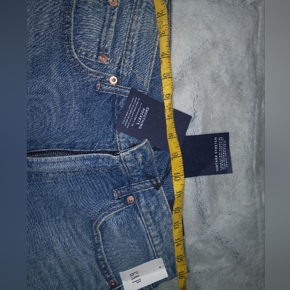 Gap Cheeky Straight Patchwork Jeans - Picture 7 of 9